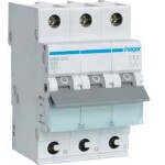 Hager MBS332 elektrický jistič 3pólový 32 A