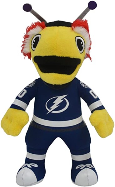 Bleacher Creatures Plyšový maskot Tampa Bay Lightning NHL Thunderbug #00 Plush Figure