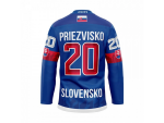 Slovenský hokejový fan dres Juraj Slafkovský #20 CCM Hockey Slovakia -Modrý Velikost: XXXL