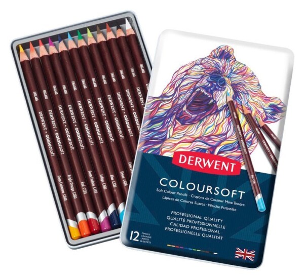 Sada měkkých pastelek Coloursoft 12ks