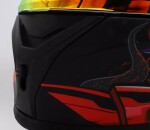 Helma na moto Xrc Illustrator matt red - 2Xl / červená