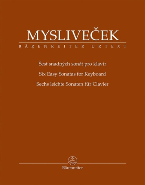 Šest snadných sonát pro klavír - Josef Mysliveček