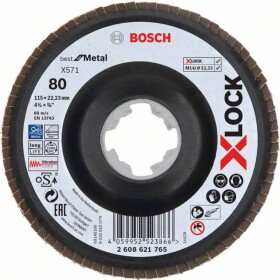 Bosch Accessories 2608621765 X-LOCK vějířovitý brusný kotouč Průměr 115 mm 1 ks