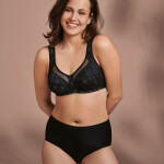 Clara Art komfortní podprsenka 5873 black/anthracite - Anita Classix 445 black/anthracite 105F
