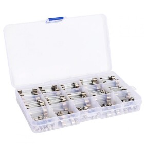 Trubičkové pojistky rychlé (F) 5 x 20mm 0,2A - 30A - Sada, 150 kusů