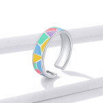 ELENYS Royal Fashion nastavitelný prsten Colorfull Velikost: Nastavitelná 52-60 mm