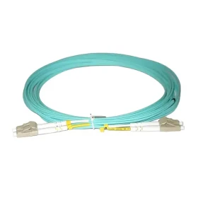 XtendLan / Optický patch kabel / LC-LC / 15 m / 50/125 duplex OM3 / LS0H (FOP-LCLC-D-15-50-OM3)