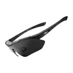Rockbros 10003 Polarizační cyklisické brýle + 5x sklo 10003 černá / doprodej (6914219547888)