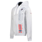 Geographical Norway Fogora DB 100 M WZ3066H/GN-Síťovaná šedá mikina 3XL