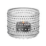 Iittala Skleněný svícen Kastehelmi 6,4 cm – Clear, čirá barva
