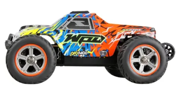 AMEWI Monstertruck Hyper Go MAX20 modrá/oranžová