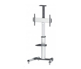 MANHATTAN Stojan TV, multifunkční (-12° ~ 5°, 37"-70", max. 50kg) černo-stříbrné EDF_254712