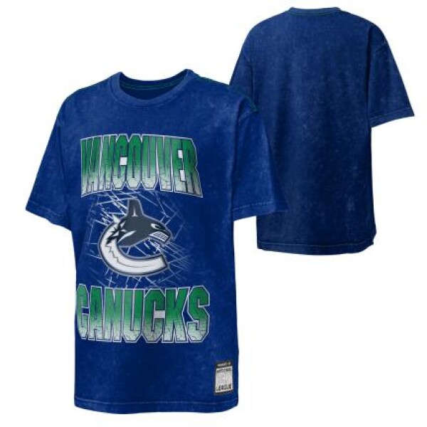 Outerstuff Dětské tričko Vancouver Canucks NHL Time To Shine Cnk Mw Tee Velikost: Dětské M (9 - 11 let)