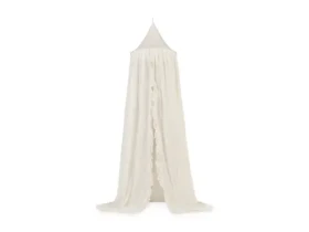 Jollein Nebesa nad postýlku Vintage 245cm Ruffle Ivory