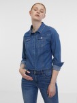 Modrá dámská džínová košile ORSAY