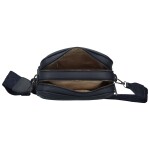 Stylová dámská koženková crossbody kabelka MaxFly Tarja, tmavě modrá