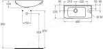 IDEAL STANDARD - Eurovit Umývátko 500x235x125 mm, bílá R421001