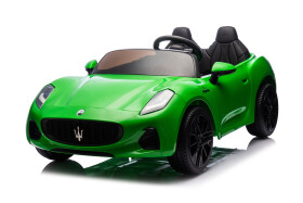 Mamido Elektrické autíčko Maserati GranTurismo Folgore 24V | 480W | 60 kg zelené