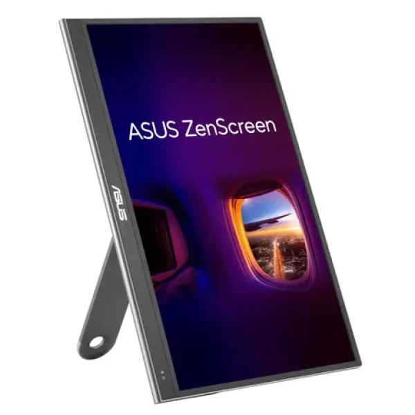 15.6" ASUS ZenScreen MQ16AHE černá / 1920 x 1080 / OLED / 16:9 / 1ms / 100000:1 / 400cd-m2 / 1x Mini HDMI + 1x USB-C (90LM07SV-B02170)
