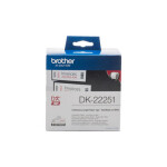 Brother - DK-22211 (papírová role 62mm x 30,48m) - dvoubarevný tisk při použití v QL-8xx (DK22251)