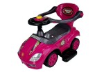 Mamido Dětské odrážedlo 3v1 Mega Car růžové