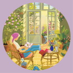 ViSSEVASSE Puzzle Morning Glow 1000 dílků, multi barva, papír