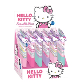 Colorino gumovatelné pero, Hello Kitty, 36 ks, modrá náplň, displej - 36ks