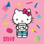 Nástěnný kalendář poznámkový 2027 Notique Hello Kitty, 30 x 30 cm