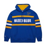 Mitchell Ness Pánská Mikina St. Louis Blues Head Coach Hoodie Current Logo Velikost: