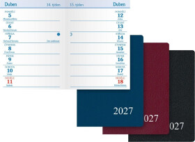 Diář 2027 T101/PVC týdenní