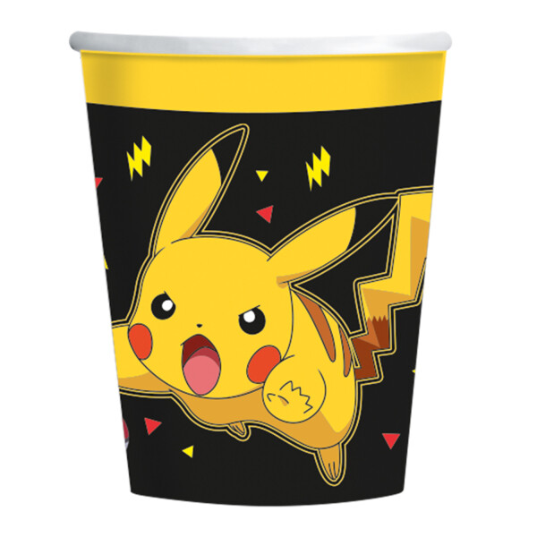 Pokémon kelímky papírové 8 ks 237 ml Pokémon kelímky papírové 8 ks 237 ml