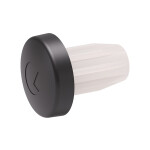 Italiana Ferramenta Tlumič dvířek navrtávací velikost: 14x3,5mm, barva: transparentní, nelze po kusech; pouze celá balení: 50ks (279341)