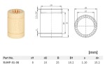Materialpro3D Plastové ložisko RJMP 01-08 LM8UU