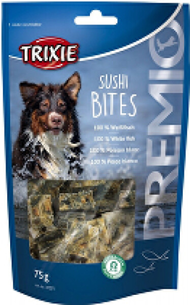 Trixie Premio SUSHI BITES rybí kostky pro psy 75g TR