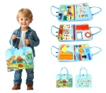 2Kids Toys Senzorická busy kniha Dinosauři 3