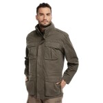 Bushman Celoroční pánská bunda 3v1 Wolf Pro, tmavá khaki XXXXL