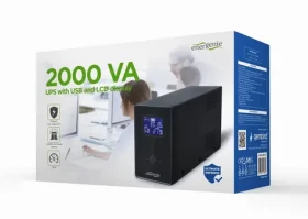 Gembird EG-UPS-035 / UPS / 2000 VA / 1200 W / 5x IEC C13 / 1x IEC C14 (vstup) (EG-UPS-035)