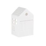 Räder Porcelánový svícen domeček Glimmer of Light, bílá barva, porcelán