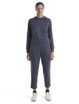 Dámské merino kalhoty ICEBREAKER Wmns Crush II Ankle Pants, Graphite velikost: XL