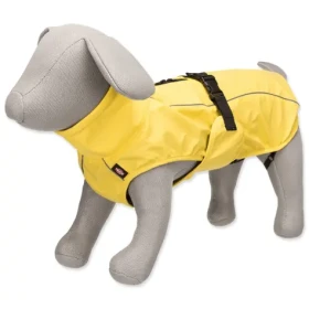TRIXIE Pláštěnka Vimy žlutá XS 25 cm / Pro miniaturní psy / Polyester / Voděodolná / Reflexní prvky (G14-67970)