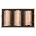 Caran d'Ache, 6901.900, Luminance, umělecké pastelky nejvyšší kvality v dřevěné kazetě, 100 ks