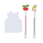 Konges Sløjd Kreativní psací sada pro děti Pencil Friends, růžová barva, plast, papír