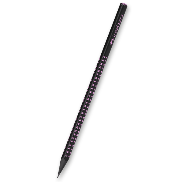 Grafitová tužka Faber-Castell Sparkle - Midnight Rose, tvrdost B
