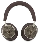 Guess PU 4G Triangle Logo hnědá / Bezdrátová sluchátka / ENC (57983128962)