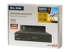 4625FHD černá / Digitální tuner DVB-T2 / H.265 / HEVC / HDMI / USB / LAN (77-048#)