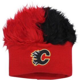 47 Brand Pánská Zímní Čepice Calgary Flames Flair Hair