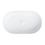 OMNIRES - MESA umyvadlo na desku, 53 x 32 cm bílá lesk /BP/ MESA530BP