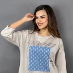 HOSH Mikinové šaty Defne Velikost: UNI, Barva: Šedá