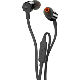 JBL T210 špuntová sluchátka kabelová černá headset