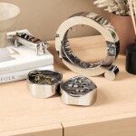 Šperkovnice Umbra WAVY - stříbrná